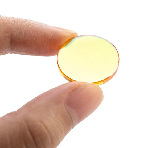 20mm CO2 Laser Focusing Lens ZnSe CVD Meniscus Lens For CO2 Engraving And Cutting Machines, 50.8mm Focal Length, 2mm Thick, Built For 40W To 200W Lasers, High Transmittance Over 99.5 Percent, Double Sided Coating For Long Life