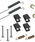 Rear Brake Shoes And Drums Hardware Kit For Honda Civic 1992-2008 Fits Perfectly Super Durable Setup Save Big Money On Full Repair Today Without Stress. rear brake shoe hardware set with springs, clips, and pins