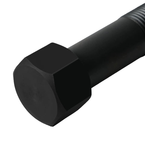 Close-up of Forged Steel Forcing Screw Replacement 503052, black hexagonal head, for Hub Tamer Hub Grappler Wheel Bearings Removal Tool