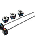 Sick 42 Stepper Motors Kit With Durable 320mm Z-Screw And Smooth Coupler For Upgrade Your 3D Printer Builds Perfectly On Most Machines. 320mm leadscrew set with NEMA 17 motors for 3D printer Z axis