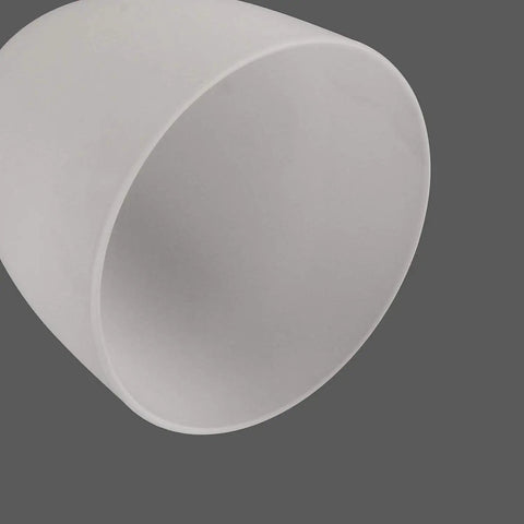 Frosted Glass Bell Shade 3 Pack Replacement Globe For Chandelier Wall Sconce And Pendant Lights With 1 5 8 Inch Fitter