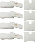 Filter Replacement For Shark Vertex UltraLight DuoClean PowerFins Corded Stick Vacuum HZ2000 HZ2002 HZ251 HZ602 HZ702 Part XFFKHZ2000 XPMFHZ2000 Includes Four Foam And Felt And Four Post Motor Filters Washable And Reusable Must Have shown in package layout.