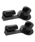 Easy Install Throttle Linkage Bushing Clip Replacement For Kohler M18 Engines And K241 Carb Rod Fits CV14ST CV15S CV18S CH11 CH12.5 CH13 CH18 CH20 CH22 CH25 CH410 CH430 CH640 CH670 CH730 CH740 Pack Of 2 black plastic clips