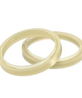 Heavy Duty Polyurethane Oil Seal Rings For Bulldozers And Industrial Cutters, two rugged rings for dustproof sealing.