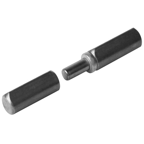 Beefed-Up Heavy Duty Weld On Bullet Hinge Set 6-3/8 Inch By 1 Inch Carbon Steel Hinges for Heavy Gates and Ramps