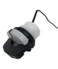Oil Filler Cap Replacement For HT 250 And MS 380 Chainsaws Genuine OEM Factory Part shown in black and white, side view.