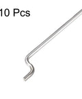 Heavy Duty 1mm 180mm Steel Z Pull Push Rods Pack Of 10 For RC Airplanes Boats And DIY Models Stainless 304 Z Head 4x4mm