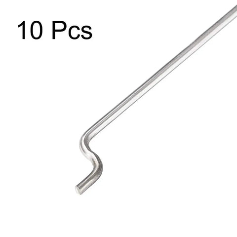 Heavy Duty 1mm 180mm Steel Z Pull Push Rods Pack Of 10 For RC Airplanes Boats And DIY Models Stainless 304 Z Head 4x4mm