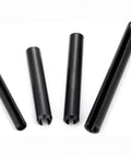 Assorted Slotted Spring Dowel Pins Kit, 450 Piece Set, Durable spring steel with black oxide finish, four different sized pins visible