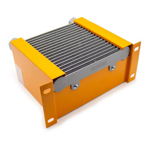 Beefed-Up Hydraulic Air Cooler And Oil Radiator For Efficient Oil Cooling, Multi-Voltage DC12V/DC24V And AC110-240V/380V, 0.8 SqM Cooling Area