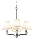 Chandelier Lamp Shades For Candelabra Bulbs Clip On Fitter 6 Inch Bottom Diameter 3 Inch Top Diameter 5 Inch Tall 6 Pack No Hassle Clip On Installation Great For Dining Room Fixtures in cream color on chandelier