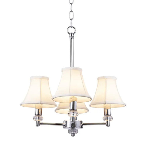 Chandelier Lamp Shades For Candelabra Bulbs Clip On Fitter 6 Inch Bottom Diameter 3 Inch Top Diameter 5 Inch Tall 6 Pack No Hassle Clip On Installation Great For Dining Room Fixtures in cream color on chandelier