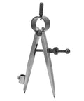 Reliable Smooth Operator Adjustable Rotating Craft Tool Wing Divider Line Scriber Drawing Compass with rugged steel body.