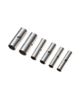 Top Notch 150 Piece Wire Ferrule Kit With Uninsulated Crimp Terminals And Super Tough Butt Connectors For 22 To 10 AWG Electrical Wiring Jobs That Are Built To Last And Made From High Quality Metal. silver metal wire ferrules for 22 to 10 AWG wiring