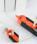 Heavy Duty Contour Scribe Tool With Two Included Pencils And Secure Clamp Lock for precise tracing on materials.