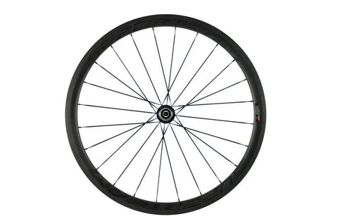 Carbon Fiber Road Bike Wheelset 700c Clincher With 38mm Depth And 23mm Wide Rim, R13 Hub, Toray T700, Basalt Braking Surface, 3k Matte Finish