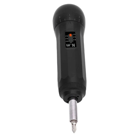 Jelquix Preset Torque Screwdriver With S2 Steel Bits And Adjustable Settings, showing dial control on durable housing.