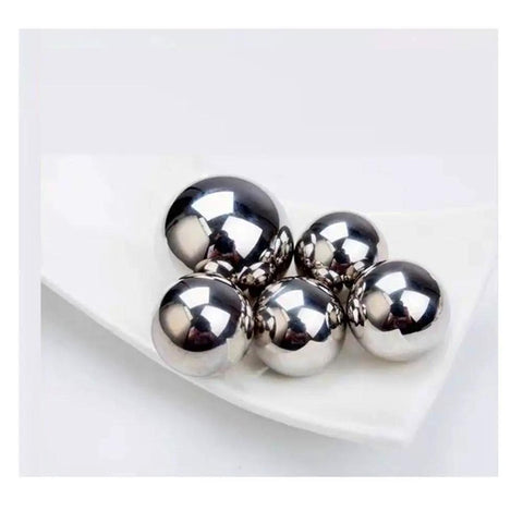 Premium Grade Carbon Steel Bearing Balls Built Tough As Nails With Slick Polished Surface For Heavy Duty Mechanic Work And Precision DIY Assemblies In 5 Millimeter Size