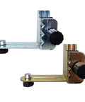 Rock Solid Laser Level Bracket For Telescoping Poles Universal Fit Rotary Line Lasers heavy-duty metal mounting brackets.