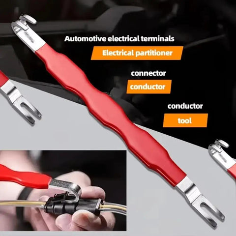 Heavy Duty Wire Harness Connector Extractor For Chevrolet Volt Bolt Euv Blazer Ev Double Ended tool with slim flat jaw design