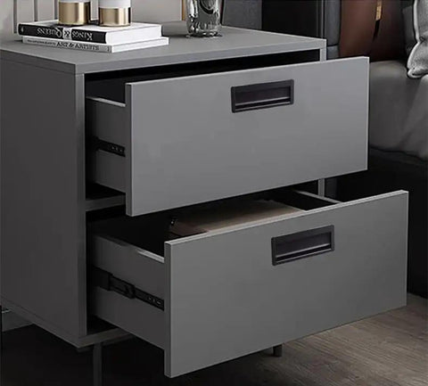 Cabinet with hidden black drawer pulls with embedded design for sleek cabinets, durable zinc alloy and aluminum, 4.72 inch length.