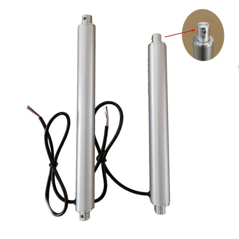 24V Tubular Linear Actuator Kit With High Torque 1500N, 15 Mm Per Second Speed, Stroke 350 Mm, Extendable 50 Mm To 1000 Mm shown in detail