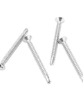 304 Stainless Cross Countersunk Head Screws With Fine Thread 50mm Drill Screws for Furniture Repairs and DIY Projects Works