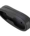 Rubber Combat Butt Pad With Snap On Recoil Pad for 6 Position Adjustable Stocks, Two Pack, durable non-slip finish, side view
