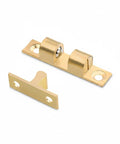 Cabinet Door Catch Magnetic Latch With Solid Copper Build And Gold Tone Finish For Wardrobe Cupboards And Kitchen Cabinets
