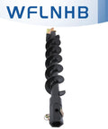 Heavy Duty 6 Inch By 48 Inch Earth Auger Replacement For Column Hole Excavation With 2 Inch Hex Connect Built Tough Steel