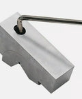 Adjustable Precision Angle Block 0-60 Degree, AP25 V-Block Gauge With Hex Wrench, heavy duty steel tool for accurate machining.