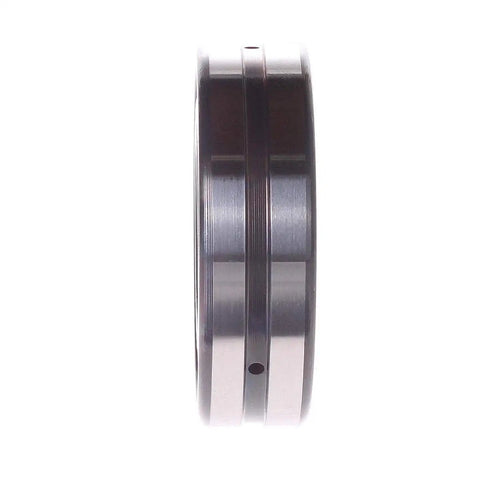 Tough As Nails Spherical Roller Bearing 22208 E1 XL C3 Straight Bore Double Row side view showcasing smooth finish and precision engineering.