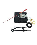 Easy Install Replacement Clock Hand Set For Battery Movement with Five Eighths Inch Shaft and One Quarter Inch Dial parts displayed
