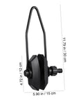Boat Motor Cleaner And Engine Flusher For Cooling System Maintenance with hose attachment, dimensions labeled