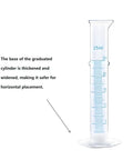 Durable BPA Free Plastic Graduated Cylinder Set 25ml 50ml And 100ml For Science Lab Experiments Detailed view of 25ml measuring cylinder
