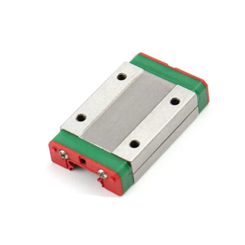 MGN12H Two Pack Carriage Block For DIY 3D Printers And CNC Machines, precision linear guide rail slide block, top view