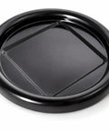 3 Inch Steel Furniture Caster Cups with Carpet Bottom Ultimate Heavy Duty Floor Protectors for various furniture, featuring a durable black design.