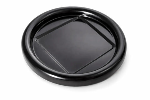3 Inch Steel Furniture Caster Cups with Carpet Bottom Ultimate Heavy Duty Floor Protectors for various furniture, featuring a durable black design.
