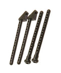 4pcs plastic body post mounts for 3Racing Compatible Sakura D4 D3 XI 1/10 RC drifting car parts easy install lightweight durable
