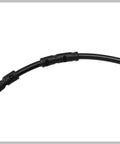 Black brake pad wear sensor cable with multiple plastic clips