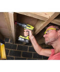 Heavy Duty 18V Cordless Drill With 50 Nm Torque And Dual Speed Settings Featuring A Rock Solid 13 Mm Keyless Chuck Built In Led Work Light And Hella Smooth 31 Piece Screwdriver Bit Kit For Top Notch Home Projects And Fast DIY Fixes in use for home repairs.