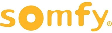 Somfy logo for Smoove Origin RTS 1 Channel Wall Button Remote Control 433.42 MHz For Roller Shutters With Frame Easy Light Control