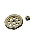 48 To 51 Mm Chainsaw Gear For Lawn Mower Corner Hole Assembly Power Transmission Heavy Duty Metal Gear With High Strength Alloy