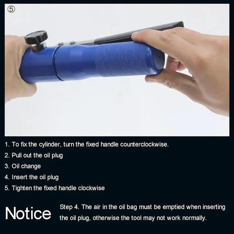 Heavy Duty Manual Hydraulic Tube Press For Hose Crimping With Seven Slick Quick Swap Dies For Car AC Lines Portable Aluminum Pump No Sweat Setup And Workhorse Reliability For Any Garage Project