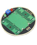 2 Pack Dope Microwave Motion Sensor Module For Auto Lighting And Security Detects Movement From 2 To 16 Meters 10.525 GHz High Sensitivity Low Power 5V 60mA Easy Install Durable PCB Sensor Kit, round PCB