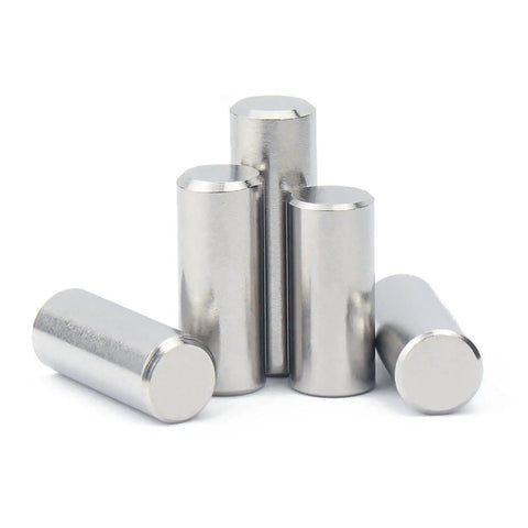 10 Piece Stainless Steel Cylindrical Pin Locating Dowel Set M1.5 Through M5 304 A2-70 Grade GB119 Precision Alignment Fasteners