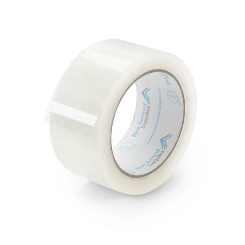 Clear Packing Tape Refills Bulk 12 Pack Heavy Duty 2 Inch Wide Packaging Tape Rolls for Moving Boxes and Shipping Sealing