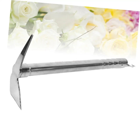 Stainless Steel Garden Hoe Tool For Planting Flowers And Yard Work Double Use Design Lightweight And Easy Handling Built Tough