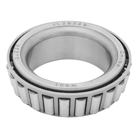 Two Set Tapered Roller Bearing Kit With Cone JL26749 And Race JL26710 - Precision 1.26 in ID, 2.087 in OD shown front view