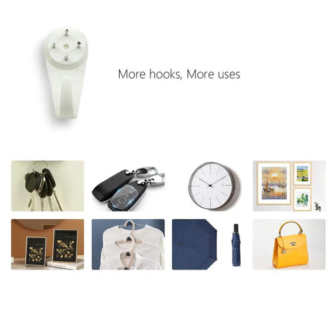 Dope No Damage Picture Hanging Kit With 68 Invisible Nails For Concrete Walls Works On Hardwall And Cement Surfaces displayed uses